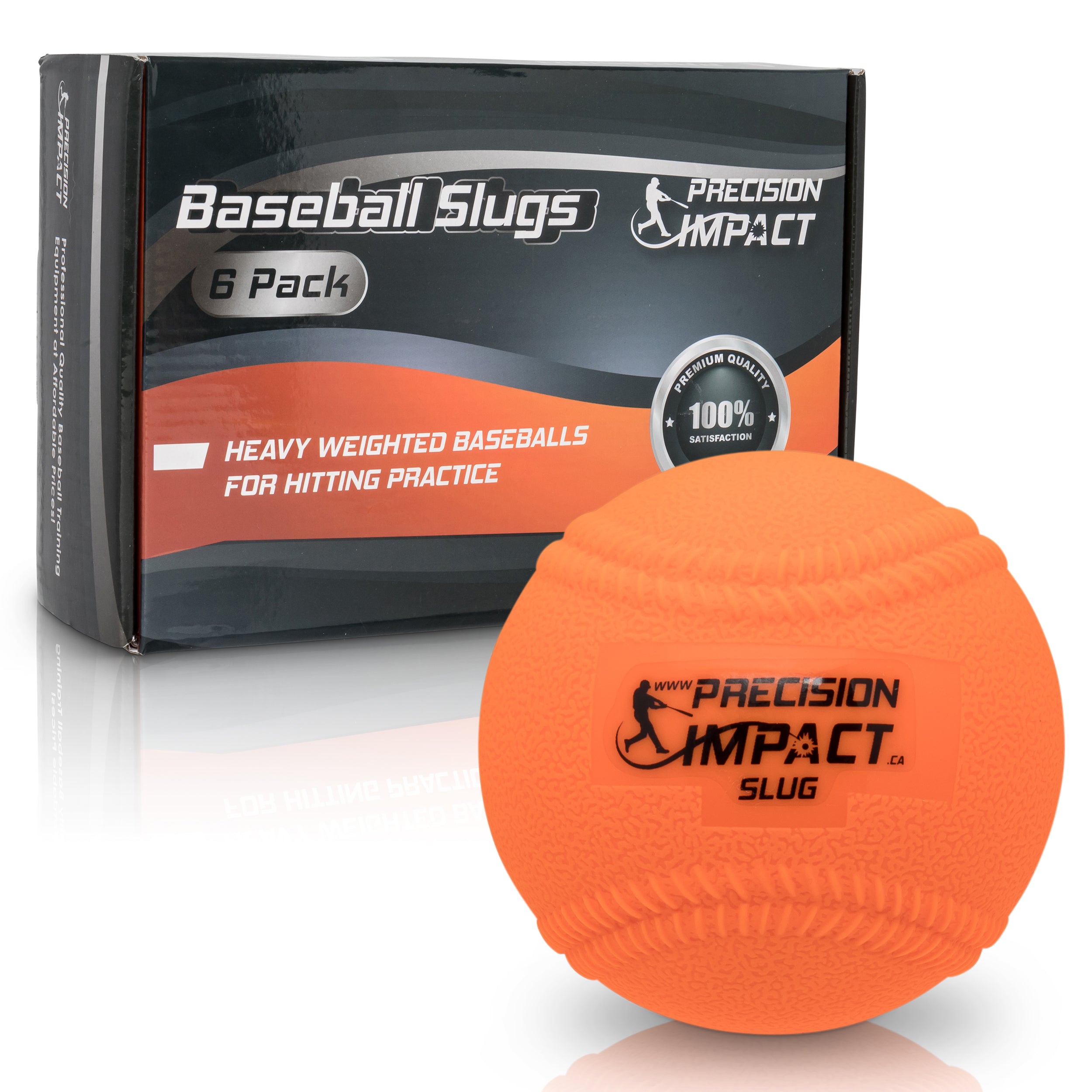 Baseball Slugs with Seams (6-Pack) – Precision Impact